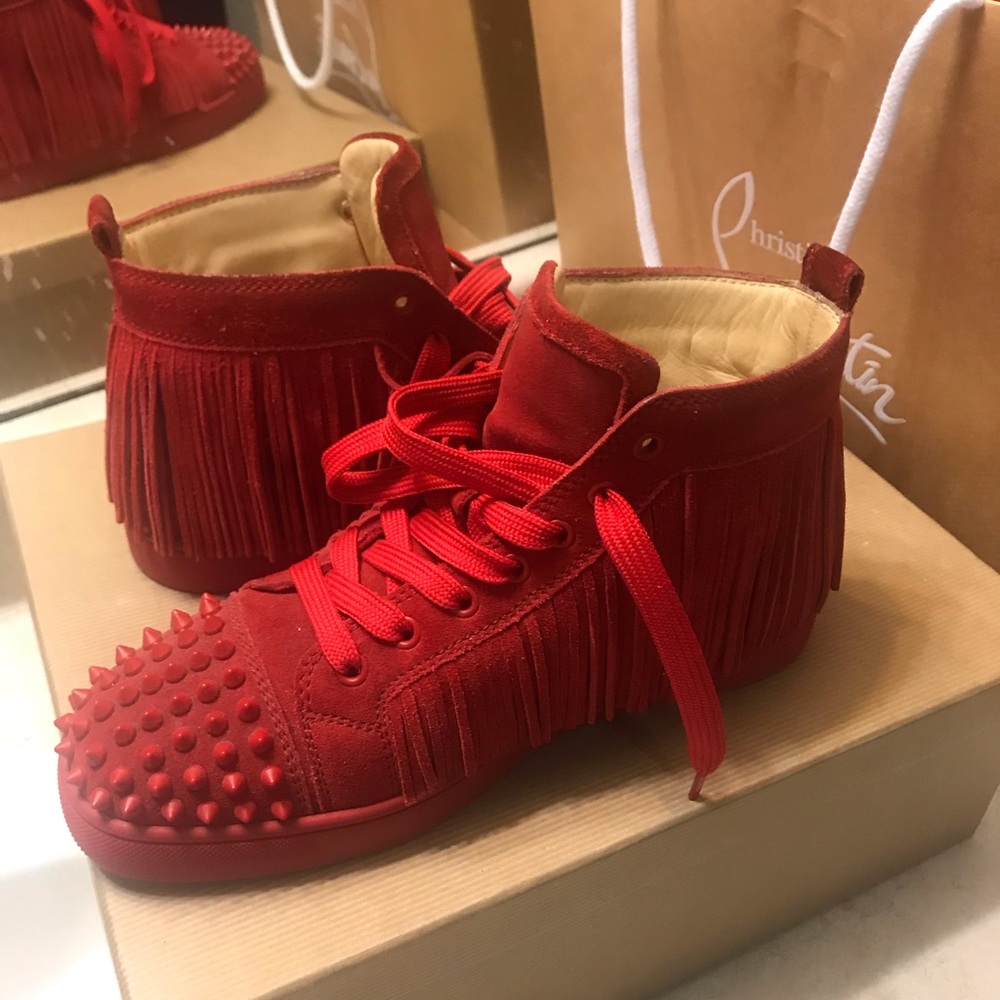Christain Louboutin sneaker size 39.5